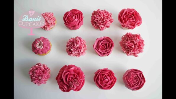 buttercreme rosen hortensien cup
